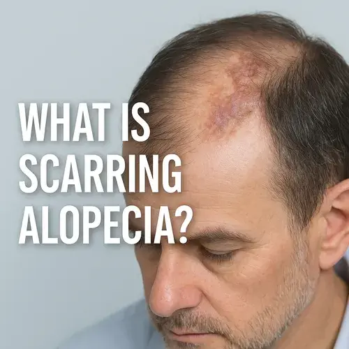 What is scarring alopecia