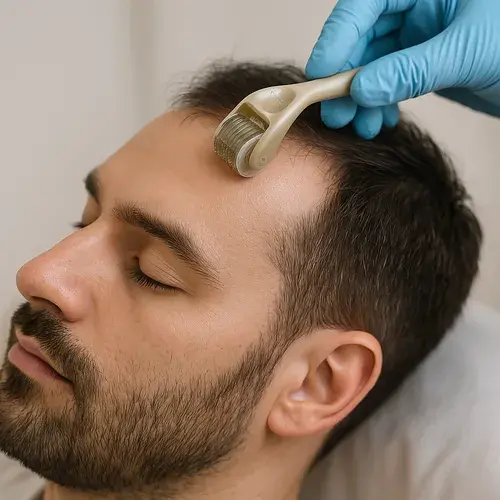 Microneedling for Hair Growth. How microneedling stimulates follicles for thicker hair