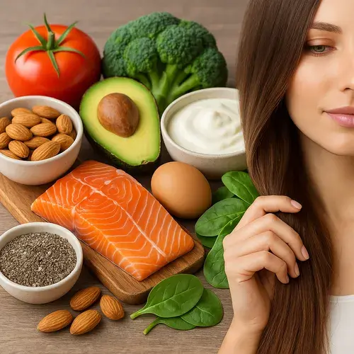 Diet and Nutrition for Healthy Hair. Foods and nutrients that promote stronger hair
