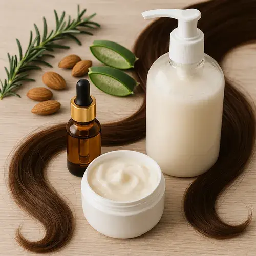 Conditioners and Treatments to Promote Hair Growth. Products to enhance hair health