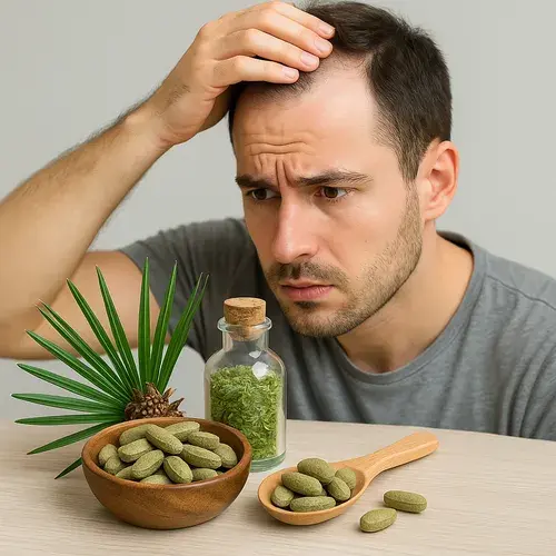 Herbal Supplements for Hair Loss. Potential benefits of herbs like saw palmetto